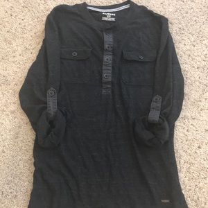 Men’s express Henley tee